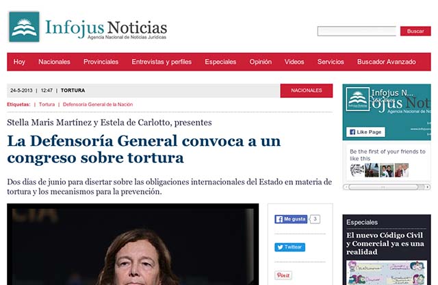 Publicación original por Infojus Noticias