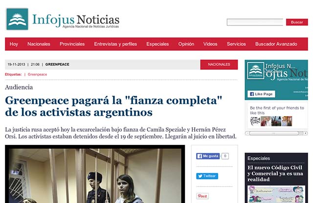 Publicación original por Infojus Noticias