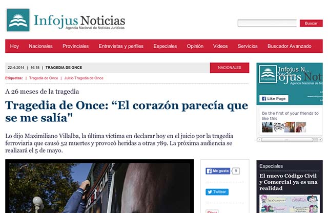 Publicación original por Infojus Noticias