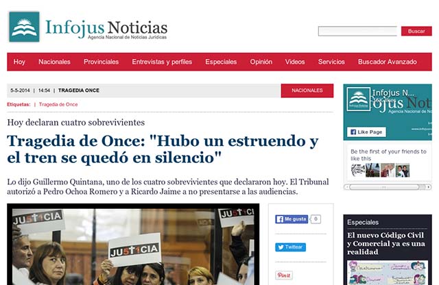 Publicación original por Infojus Noticias