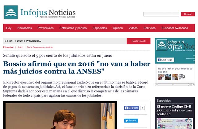 Publicación original por Infojus Noticias