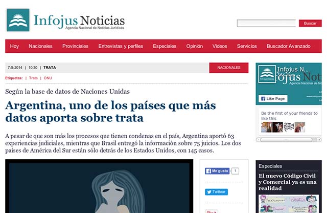 Publicación original por Infojus Noticias