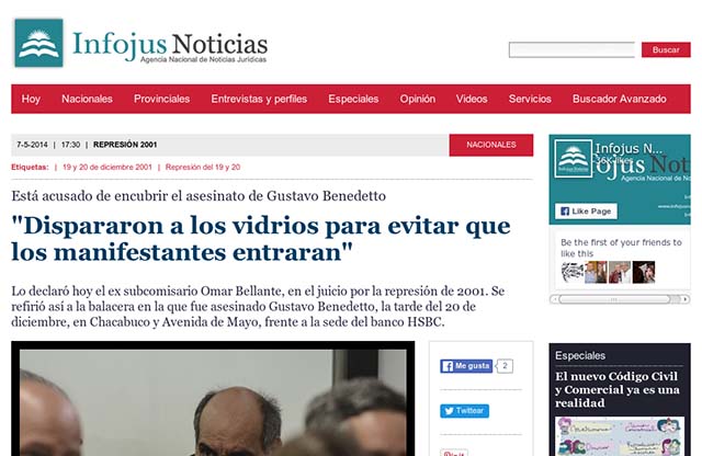 Publicación original por Infojus Noticias