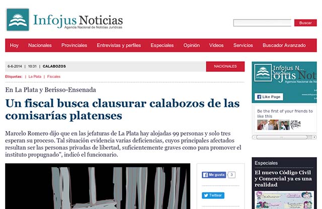Publicación original por Infojus Noticias