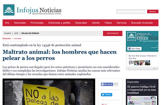 Publicación original por Infojus Noticias