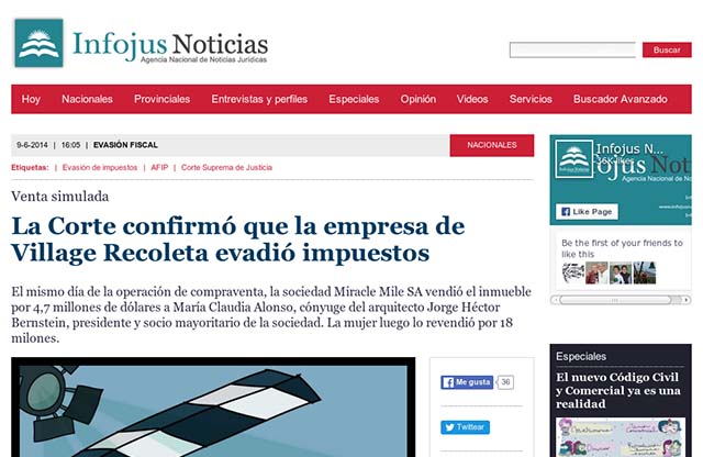 Publicación original por Infojus Noticias