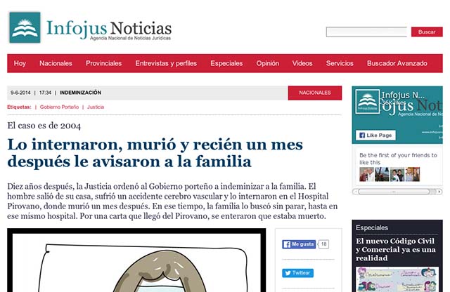 Publicación original por Infojus Noticias