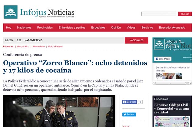 Publicación original por Infojus Noticias