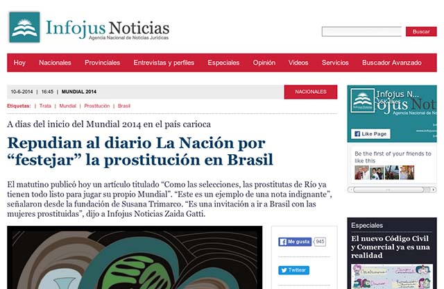 Publicación original por Infojus Noticias