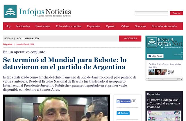 Publicación original por Infojus Noticias