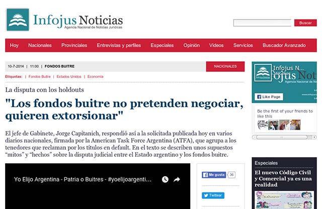 Publicación original por Infojus Noticias