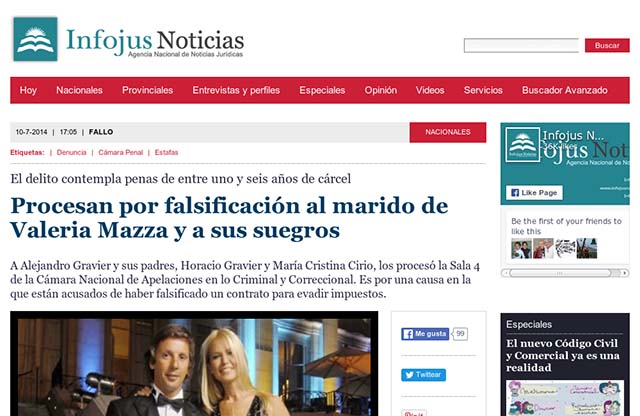 Publicación original por Infojus Noticias