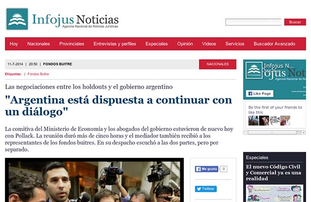 Publicación original por Infojus Noticias