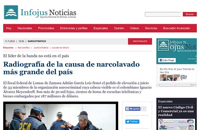Publicación original por Infojus Noticias