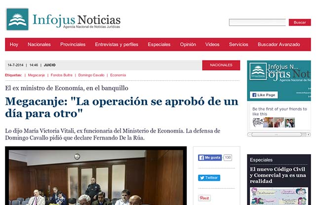 Publicación original por Infojus Noticias
