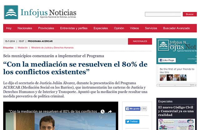 Publicación original por Infojus Noticias