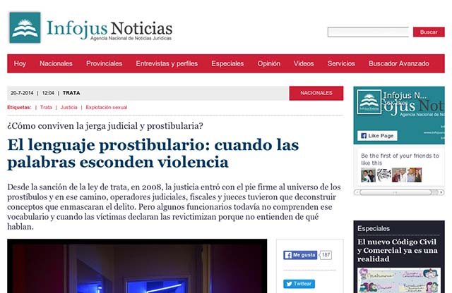 Publicación original por Infojus Noticias