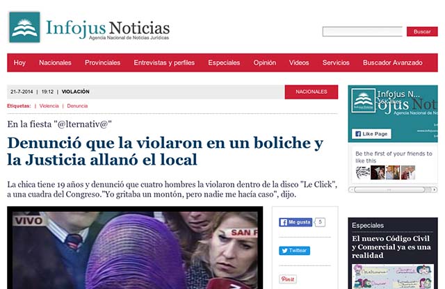 Publicación original por Infojus Noticias