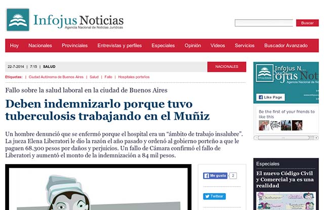 Publicación original por Infojus Noticias