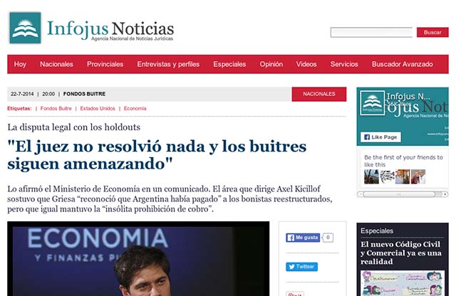 Publicación original por Infojus Noticias
