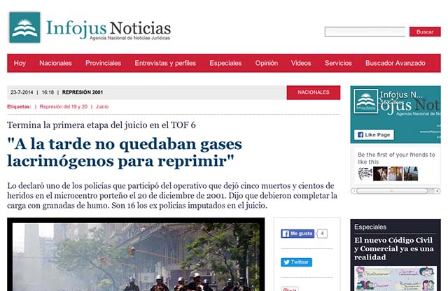 Publicación original por Infojus Noticias