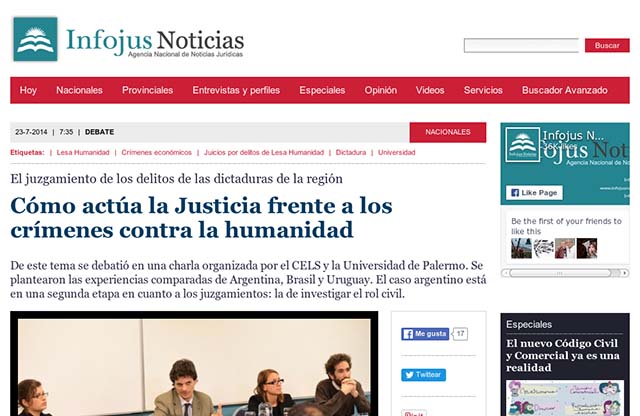 Publicación original por Infojus Noticias