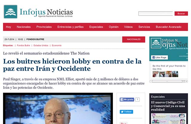 Publicación original por Infojus Noticias