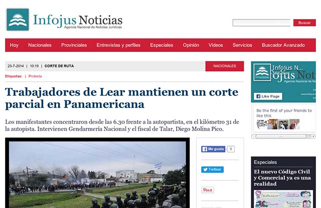 Publicación original por Infojus Noticias