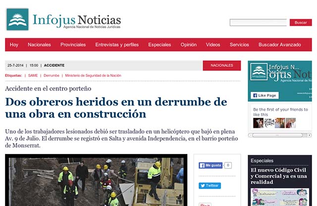 Publicación original por Infojus Noticias