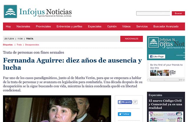 Publicación original por Infojus Noticias