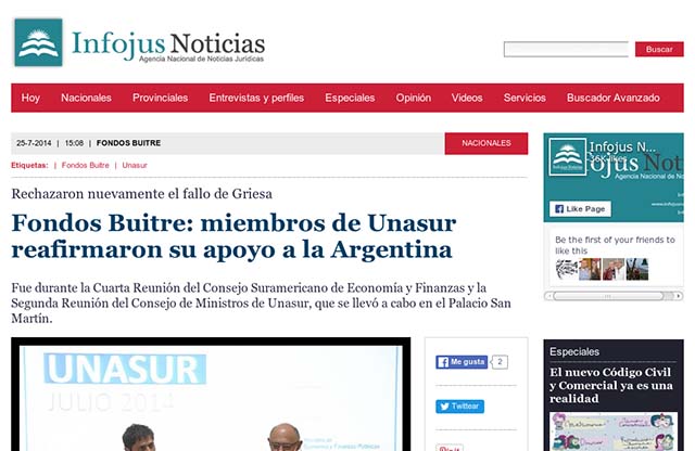 Publicación original por Infojus Noticias