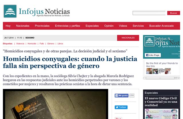 Publicación original por Infojus Noticias