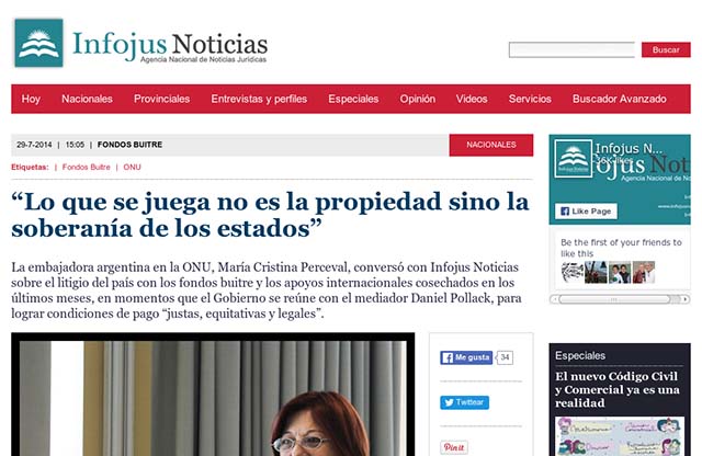 Publicación original por Infojus Noticias