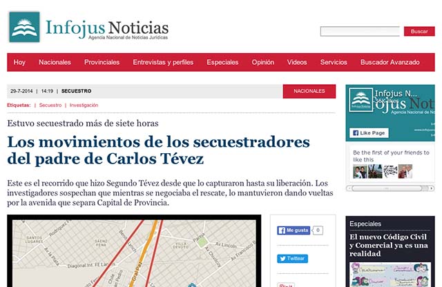 Publicación original por Infojus Noticias