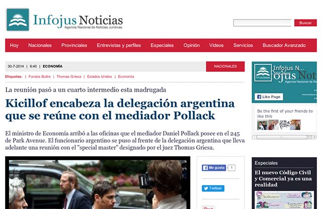Publicación original por Infojus Noticias