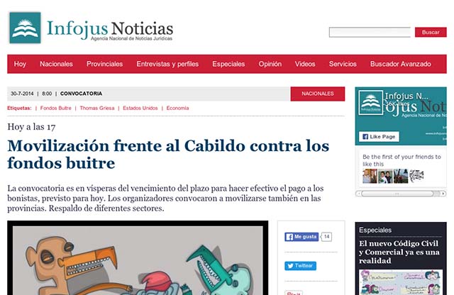 Publicación original por Infojus Noticias