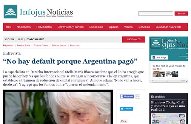 Publicación original por Infojus Noticias