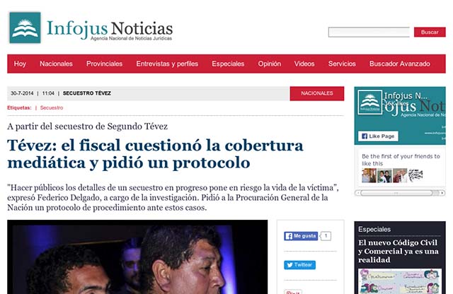Publicación original por Infojus Noticias