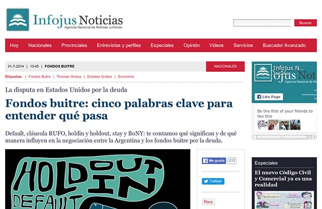Publicación original por Infojus Noticias