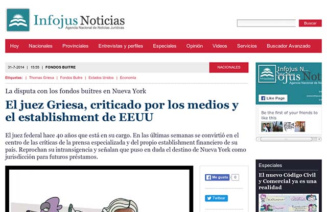Publicación original por Infojus Noticias