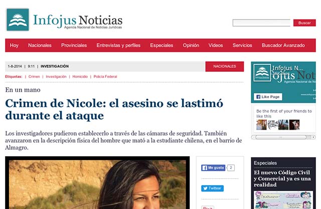 Publicación original por Infojus Noticias
