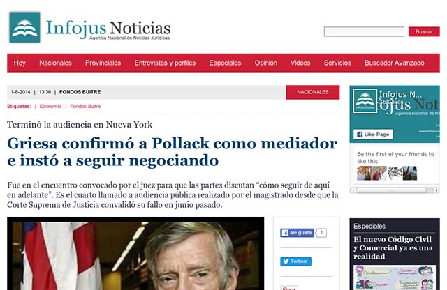 Publicación original por Infojus Noticias