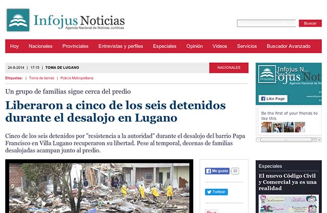Publicación original por Infojus Noticias