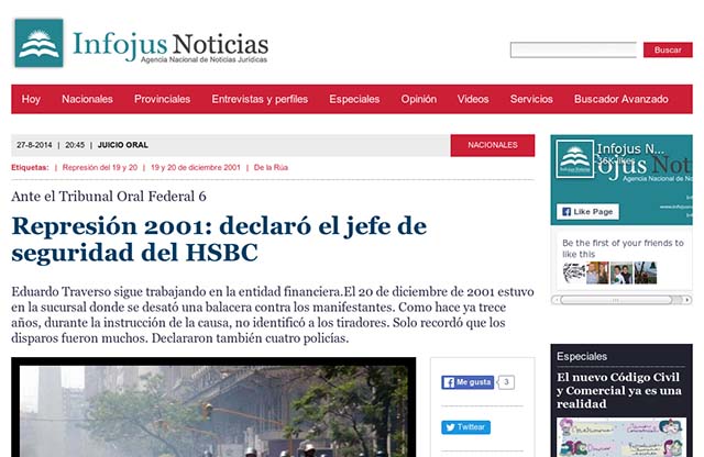 Publicación original por Infojus Noticias