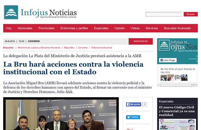 Publicación original por Infojus Noticias