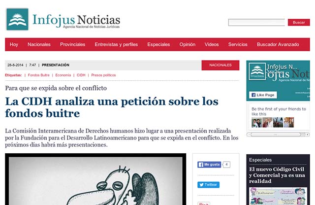 Publicación original por Infojus Noticias