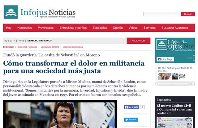 Publicación original por Infojus Noticias
