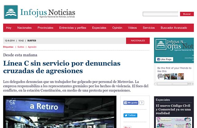 Publicación original por Infojus Noticias