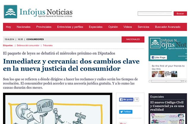 Publicación original por Infojus Noticias