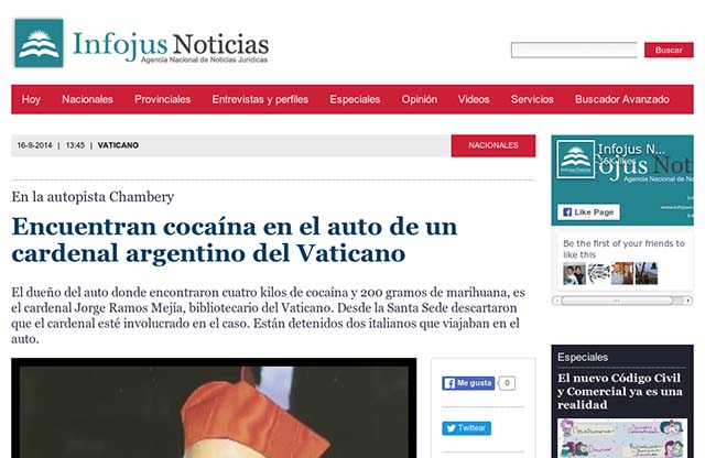 Publicación original por Infojus Noticias